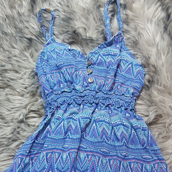 Lucy Love Long  Flowy Top - Size S - Picture 3 of 4